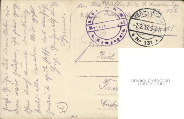 Regiment IR 132 Infanterie WK1 Soldaten beim Arbeiten – Bild 2