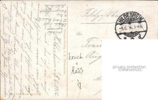 Regiment IR 079 Infanterie Regimentskarte WK1 Kasernen – Bild 2
