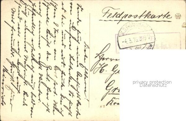 Regiment FussAR 011 Fuss Artillerie 1 Batterie Res- Fussartillerie Reg. WK1 – Bild 2