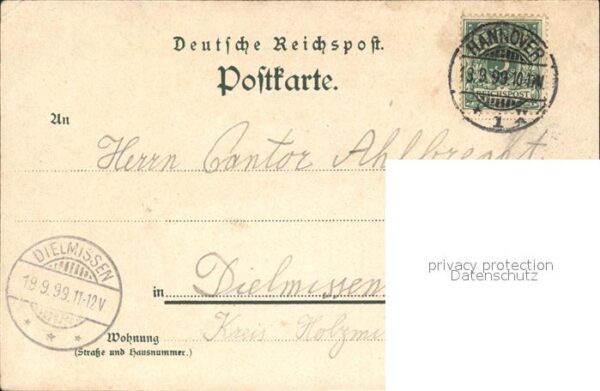 Regiment FAR 010 Feldartillerie Kantinen Grusskarte – Bild 2