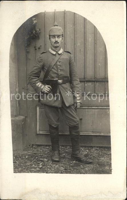 Militaria WK1 Garde Grenadier Pistole