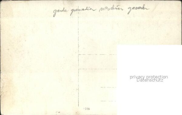 Militaria WK1 Garde Grenadier Pistole – Bild 2