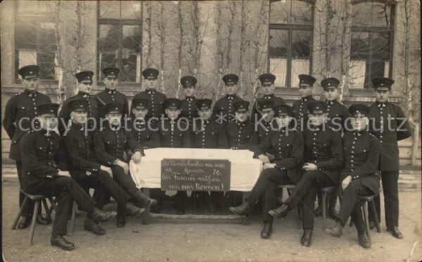 Militaria WK1 Polizei Schule Eichstaett