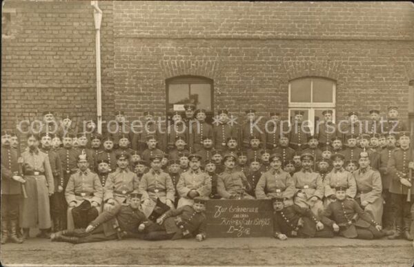Militaria WK1 Gruppenfoto Koeln