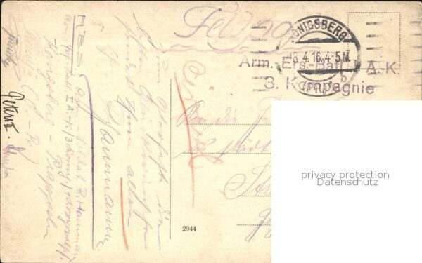 Militaria WK1 Soldat Koenigsberg – Bild 2