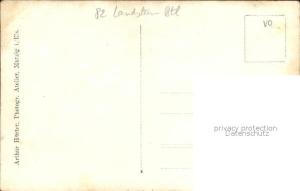 Militaria Landwehr Landsturm Batl.82 Mutzig Elsas WK1 – Bild 2