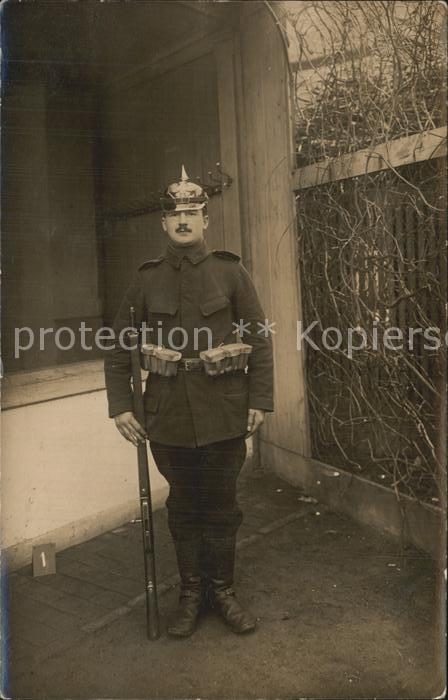 Militaria Landwehr Landsturm Soldat WK1