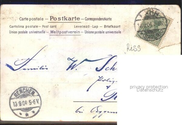Regiment IR 169 Infanterie Grusskarte Kaserne – Bild 2