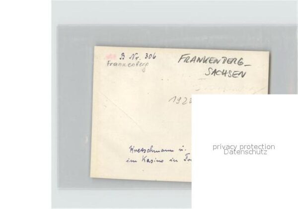 Frankenberg Sachsen Militaria Kaserne Kantine – Bild 2
