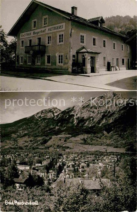 Bad Reichenhall Gasthof Metzgerei Mayrhof Teilansicht