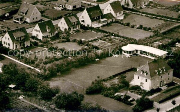 Iburg Bad Fliegeraufnahme Kneipp Sanatorium