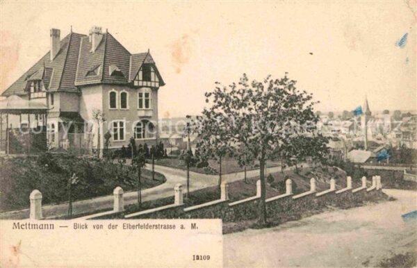 Mettmann Blick von der Elberfelderstrasse