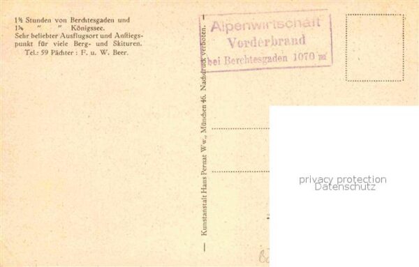 Vorderbrand Alpengaststaette – Bild 2