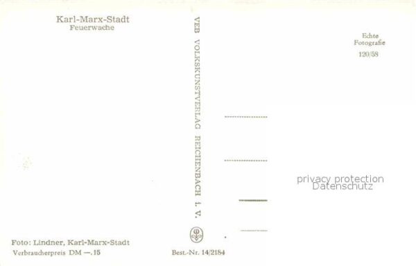 Karl-Marx-Stadt Feuerwache – Bild 2