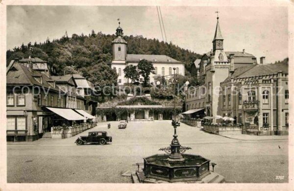 Leutenberg Thueringen Marktplatz
