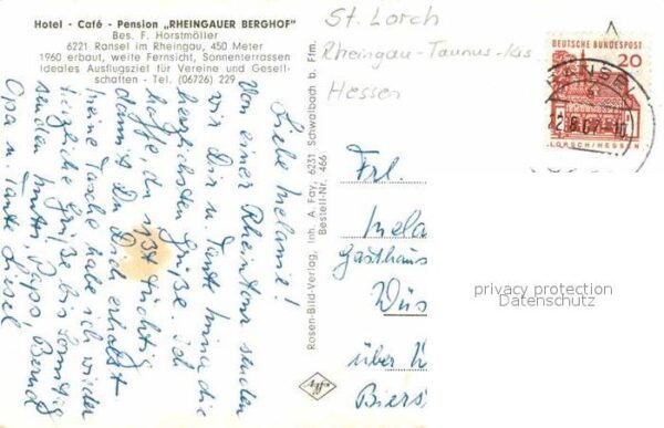 Ransel Gasthaus Pension Rheingauer Berghof – Bild 2