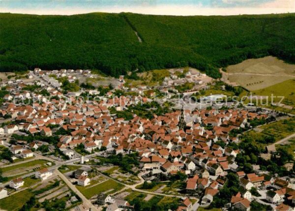 Moenchberg Spessart Fliegeraufnahme
