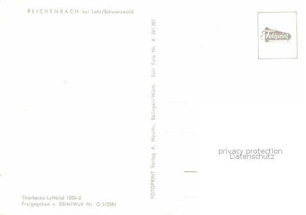 Reichenbach Lahr Fliegeraufnahme – Bild 2