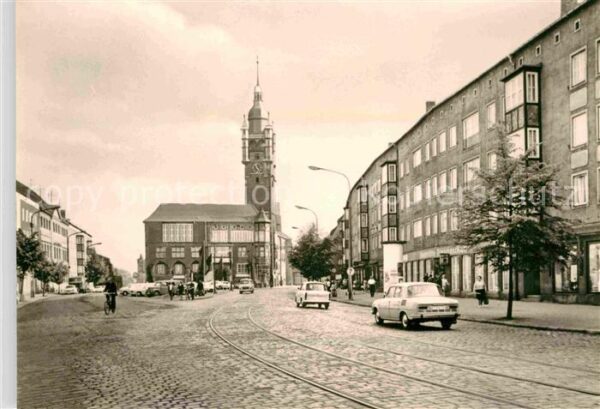 Dessau-Rosslau Strasse der Deutsch-Sowjetischen Freundschaft Rathaus