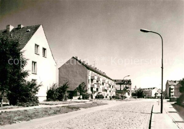 Guestrow Mecklenburg Vorpommern Strasse der Sowjetischen Freundschaft