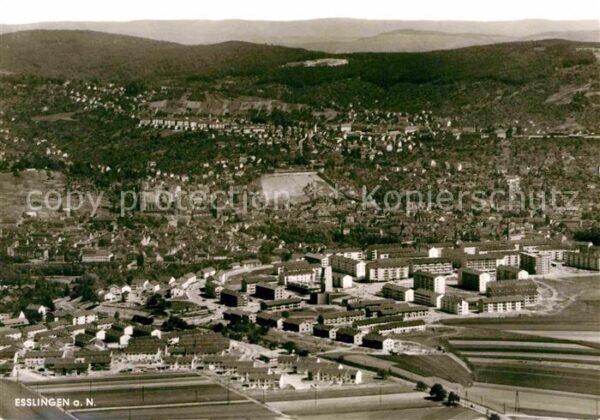 Esslingen Neckar Fliegeraufnahme