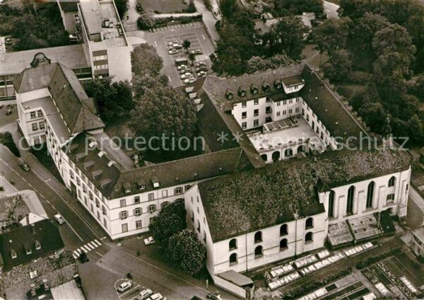 Offenburg Fliegeraufnahme Kloster Unserer Lieben Frau