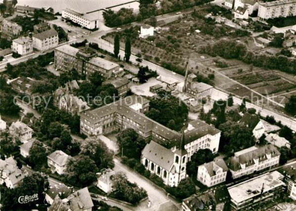 Darmstadt Fliegeraufnahme Diakonissenhaus Elisabethenstift