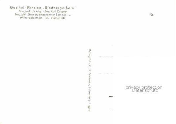 Sonderdorf Gasthaus Pension Riedbergerhorn – Bild 2
