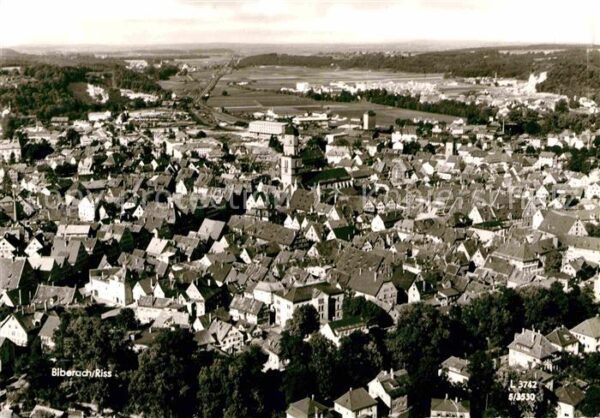 Biberach Riss Fliegeraufnahme