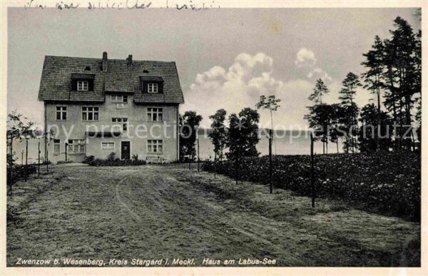 Zwenzow bei Wesenberg Haus am Labussee