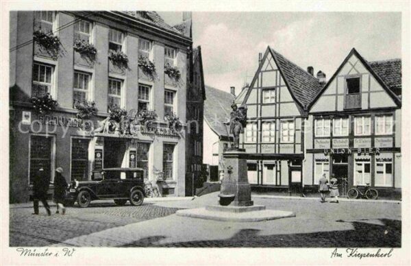 Muenster Westfalen Am Kiepenkerl