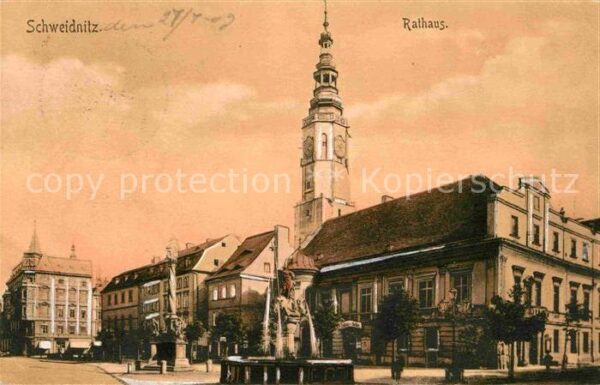 Schweidnitz Rathaus