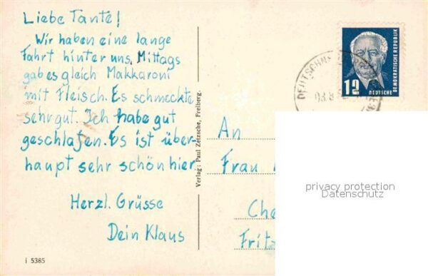 Neudorf Erzgebirge Strassenpartie – Bild 2