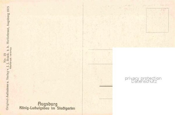 Augsburg Koenig Ludwigsbau im Stadtgarten – Bild 2