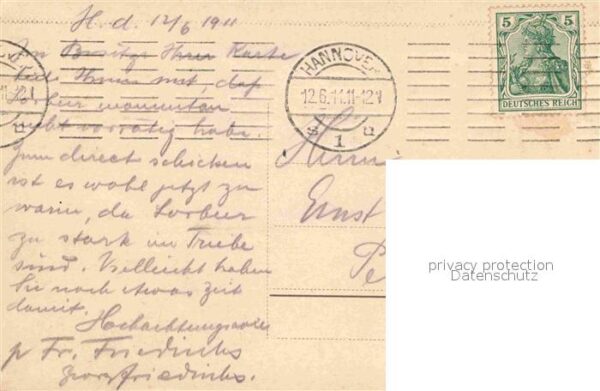 Hannover Blumenkohlfeld Hjalmar Hartmann & Co Copenhagen – Bild 2