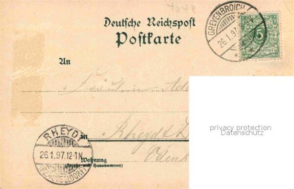 Grevenbroich Villa Erkens Post Denkmal – Bild 2