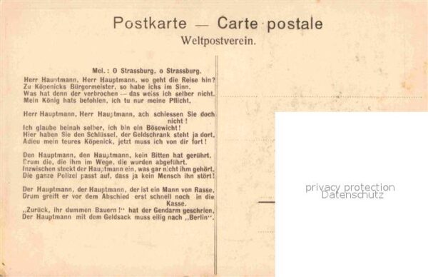 Koepenick Der Hauptmann von Koepenick Zeichnung – Bild 2
