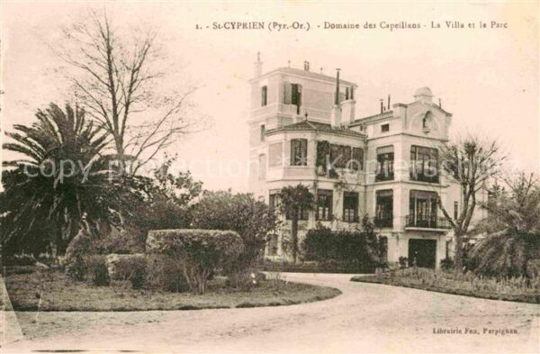 St Cyprian Domaine des Capeillans Ville et Parc