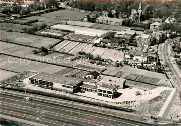 Haarlem Fliegeraufnahme Autobedrijf W.G. Tweehuysen