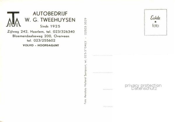 Haarlem Fliegeraufnahme Autobedrijf W.G. Tweehuysen – Bild 2