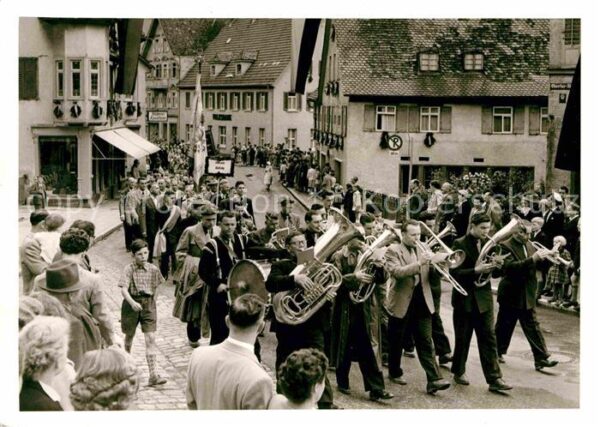 Aistaig Musikkapelle Aufmarsch