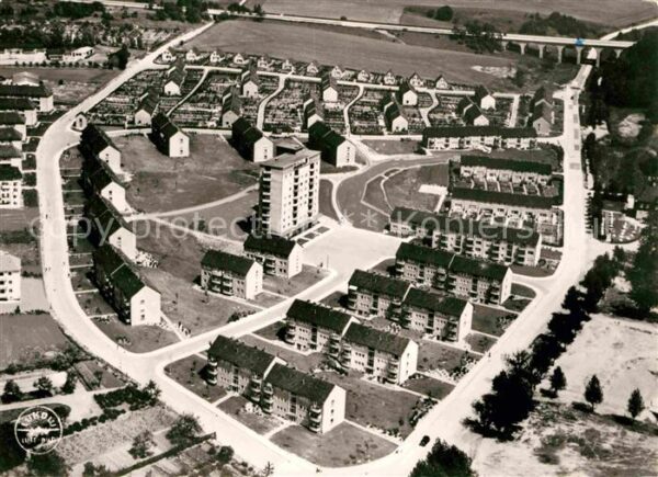 Helmstedt Fliegeraufnahme mit Hochhaus