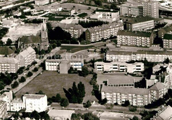 Hamburg Fliegeraufnahme Schule Kaethnerkamp