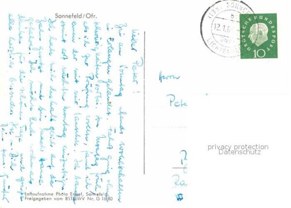 Sonnefeld Fliegeraufnahme – Bild 2