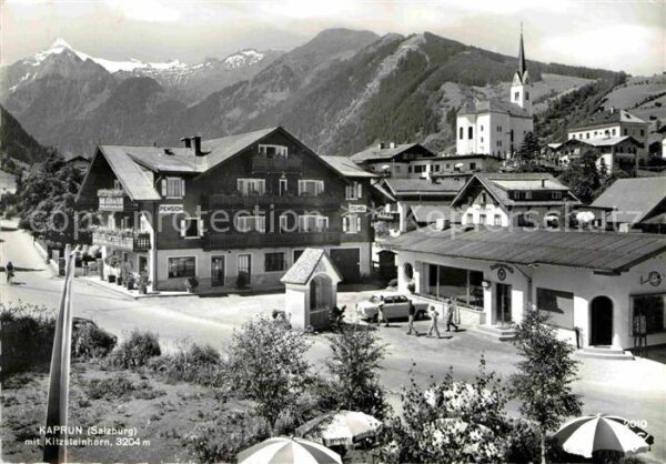 Kaprun Ortspartie mit Kitzsteinhorn