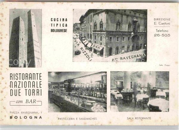 Bologna Ristorante Nazionale Due Torri
