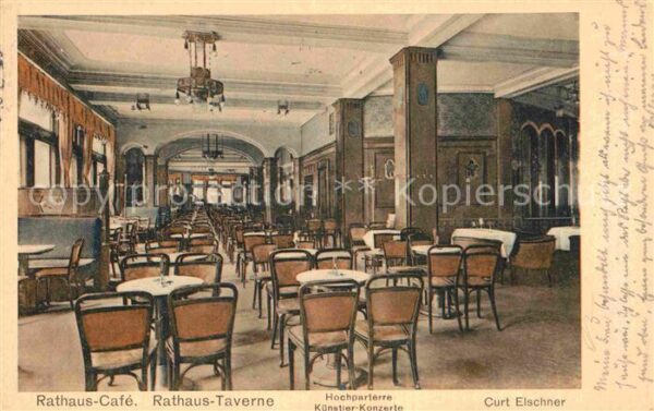 Hamburg Rathaus Cafe Taverne