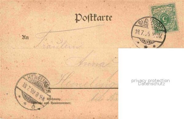 Bad Suderode Kaiser Wilhelmstrasse – Bild 2