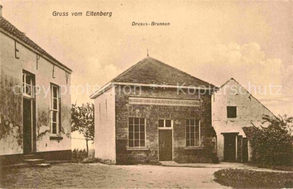 Emmerich Rhein Drusus Brunnen auf dem Eltenberg