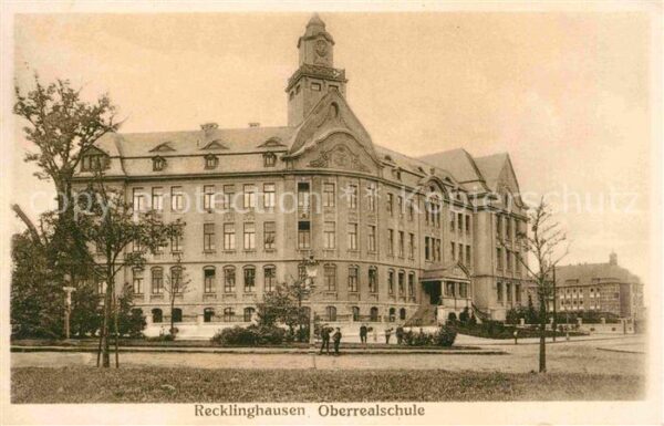 Recklinghausen Westfalen Oberrealschule